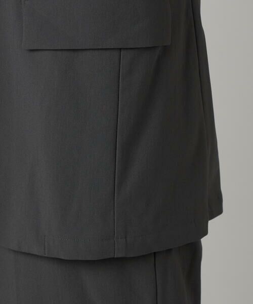 COMME CA MEN / コムサ・メン テーラードジャケット | 【セットアップ対応】福井産 ナイロントリコットジャージー ジャケット | 詳細12