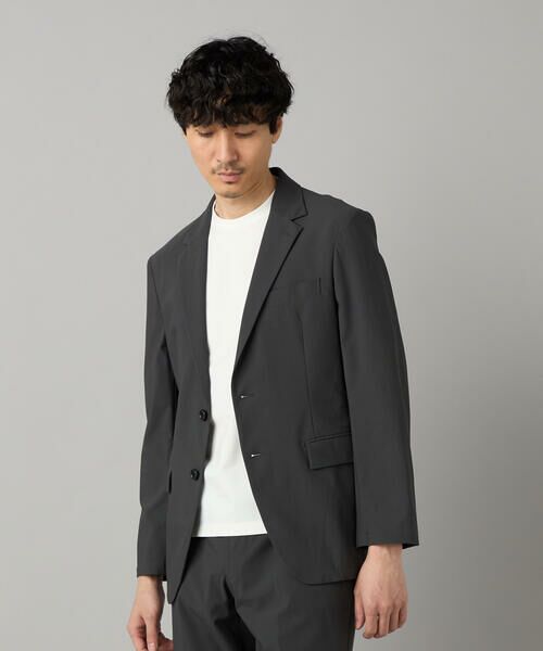 COMME CA MEN / コムサ・メン テーラードジャケット | 【セットアップ対応】福井産 ナイロントリコットジャージー ジャケット | 詳細3