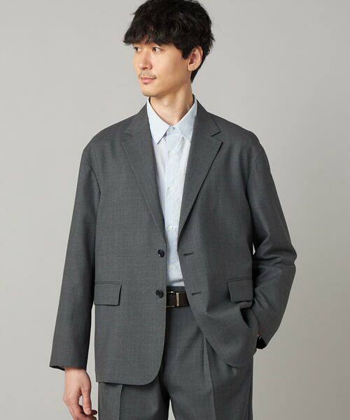 COMME CA MEN / コムサ・メン テーラードジャケット | 【セットアップ対応】尾州産 ウォッシャブルトロ シングルテーラードジャケット | 詳細10