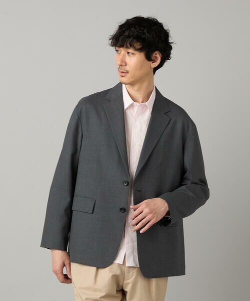 COMME CA MEN / コムサ・メン テーラードジャケット | 【セットアップ対応】尾州産 ウォッシャブルトロ シングルテーラードジャケット | 詳細3