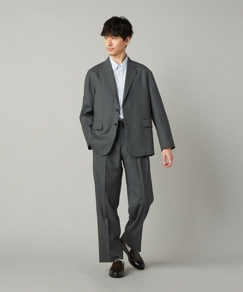 COMME CA MEN / コムサ・メン テーラードジャケット | 【セットアップ対応】尾州産 ウォッシャブルトロ シングルテーラードジャケット | 詳細4