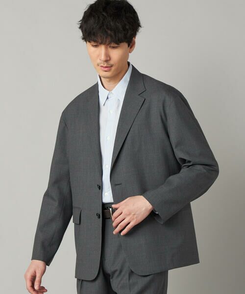 COMME CA MEN / コムサ・メン テーラードジャケット | 【セットアップ対応】尾州産 ウォッシャブルトロ シングルテーラードジャケット | 詳細8