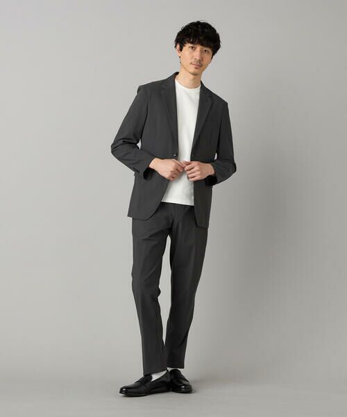 COMME CA MEN / コムサ・メン スラックス・ドレスパンツ | 【セットアップ対応】福井産 ナイロントリコットジャージー テーパードパンツ | 詳細2