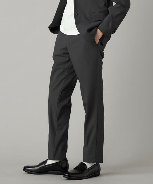 COMME CA MEN / コムサ・メン スラックス・ドレスパンツ | 【セットアップ対応】福井産 ナイロントリコットジャージー テーパードパンツ | 詳細3