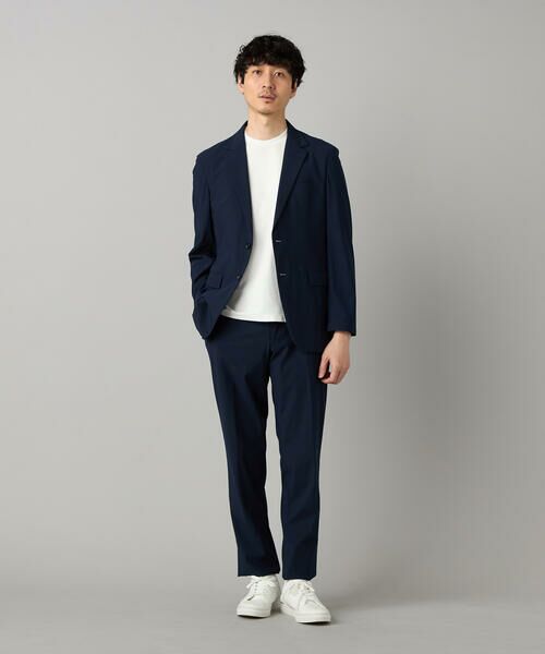 COMME CA MEN / コムサ・メン スラックス・ドレスパンツ | 【セットアップ対応】福井産 ナイロントリコットジャージー テーパードパンツ | 詳細13