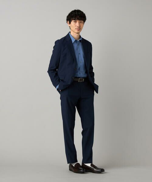 COMME CA MEN / コムサ・メン スラックス・ドレスパンツ | 【セットアップ対応】福井産 ナイロントリコットジャージー テーパードパンツ | 詳細14