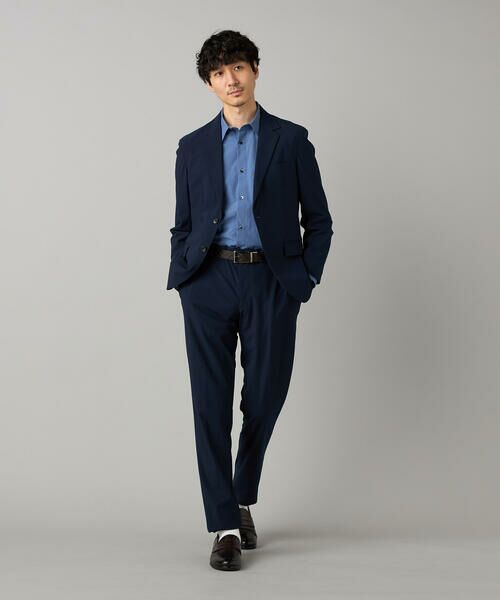 COMME CA MEN / コムサ・メン スラックス・ドレスパンツ | 【セットアップ対応】福井産 ナイロントリコットジャージー テーパードパンツ | 詳細15