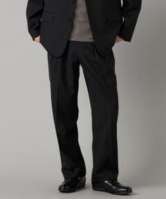 COMME CA MEN / コムサ・メン スラックス・ドレスパンツ | 【セットアップ対応】尾州産 ウォッシャブルトロ 2タックパンツ