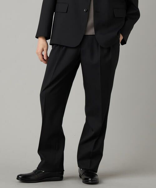 COMME CA MEN / コムサ・メン スラックス・ドレスパンツ | 【セットアップ対応】尾州産 ウォッシャブルトロ 2タックパンツ | 詳細3
