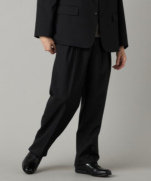 COMME CA MEN / コムサ・メン スラックス・ドレスパンツ | 【セットアップ対応】尾州産 ウォッシャブルトロ 2タックパンツ | 詳細4