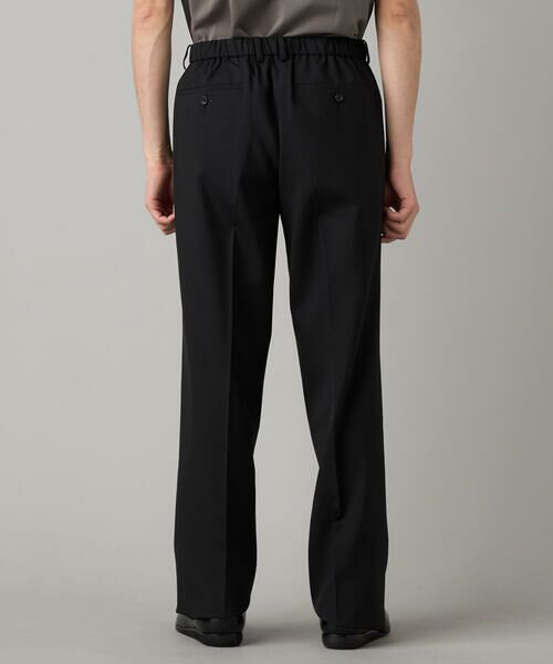 COMME CA MEN / コムサ・メン スラックス・ドレスパンツ | 【セットアップ対応】尾州産 ウォッシャブルトロ 2タックパンツ | 詳細7