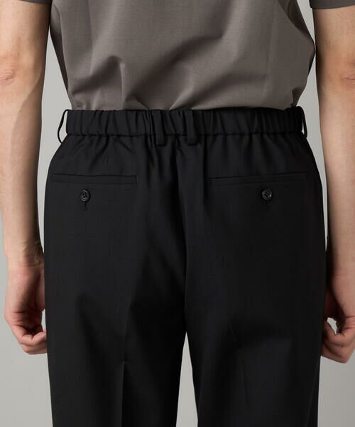 COMME CA MEN / コムサ・メン スラックス・ドレスパンツ | 【セットアップ対応】尾州産 ウォッシャブルトロ 2タックパンツ | 詳細9
