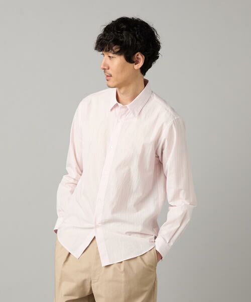 COMME CA MEN / コムサ・メン シャツ・ブラウス | タイプライター ストライプ レギュラーカラーシャツ | 詳細4