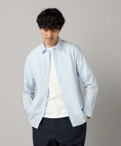 COMME CA MEN / コムサ・メン シャツ・ブラウス | タイプライター ストライプ レギュラーカラーシャツ | 詳細11