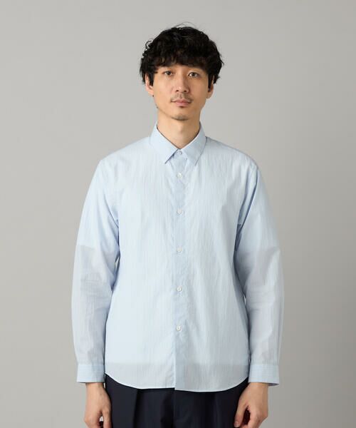 COMME CA MEN / コムサ・メン シャツ・ブラウス | タイプライター ストライプ レギュラーカラーシャツ | 詳細12