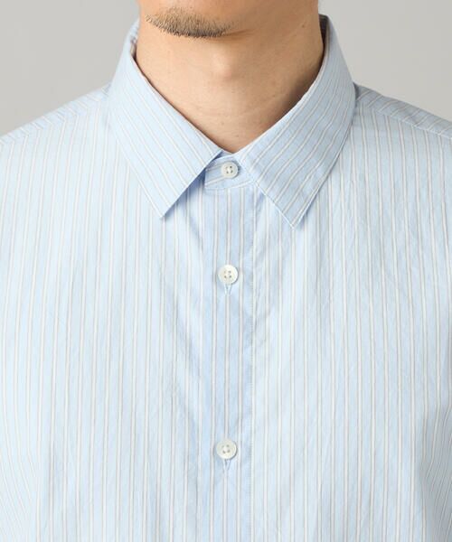 COMME CA MEN / コムサ・メン シャツ・ブラウス | タイプライター ストライプ レギュラーカラーシャツ | 詳細15