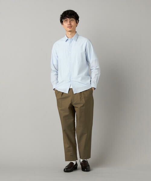 COMME CA MEN / コムサ・メン シャツ・ブラウス | タイプライター ストライプ レギュラーカラーシャツ | 詳細9