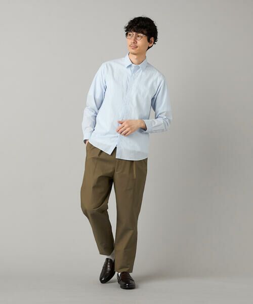 COMME CA MEN / コムサ・メン シャツ・ブラウス | タイプライター ストライプ レギュラーカラーシャツ | 詳細10