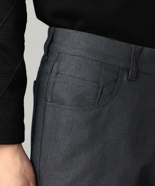 COMME CA MEN / コムサ・メン その他パンツ | ドビーストレッチ 5ポケットパンツ | 詳細11