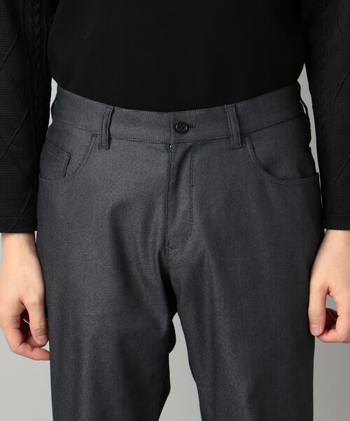 COMME CA MEN / コムサ・メン その他パンツ | ドビーストレッチ 5ポケットパンツ | 詳細8