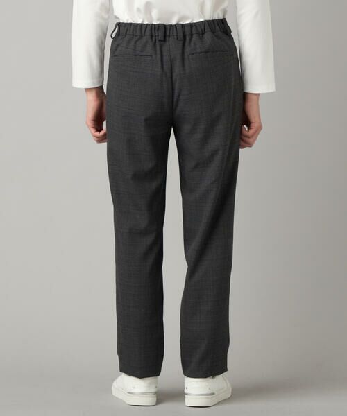 COMME CA MEN / コムサ・メン スラックス・ドレスパンツ | スラブグレンチェック 1タックパンツ | 詳細8