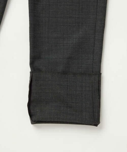 COMME CA MEN / コムサ・メン スラックス・ドレスパンツ | スラブグレンチェック 1タックパンツ | 詳細12