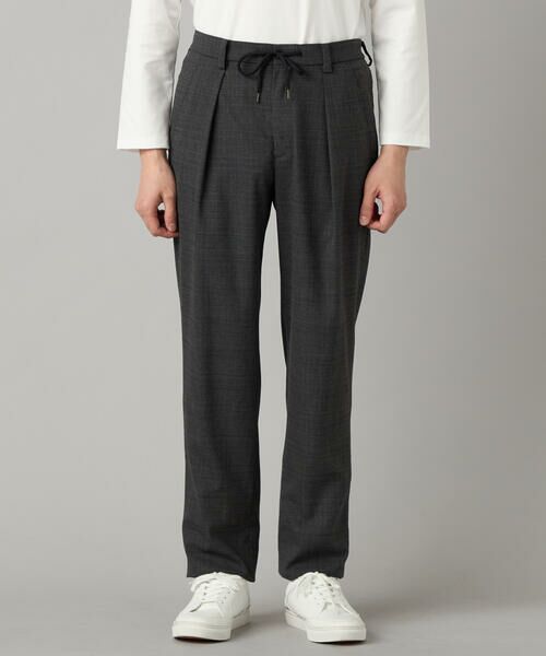 COMME CA MEN / コムサ・メン スラックス・ドレスパンツ | スラブグレンチェック 1タックパンツ | 詳細6