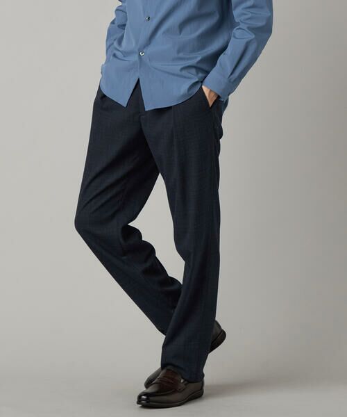 COMME CA MEN / コムサ・メン スラックス・ドレスパンツ | スラブグレンチェック 1タックパンツ | 詳細16