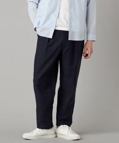 COMME CA MEN / コムサ・メン チノ・ワークパンツ | タックテーパード チノパンツ