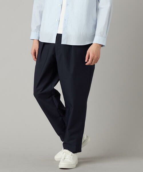 COMME CA MEN / コムサ・メン チノ・ワークパンツ | タックテーパード チノパンツ | 詳細2