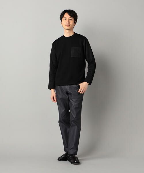 COMME CA MEN / コムサ・メン カットソー | ケーブルコンビ プルオーバー | 詳細2