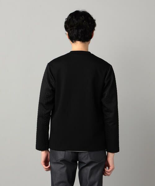 COMME CA MEN / コムサ・メン カットソー | ケーブルコンビ プルオーバー | 詳細8