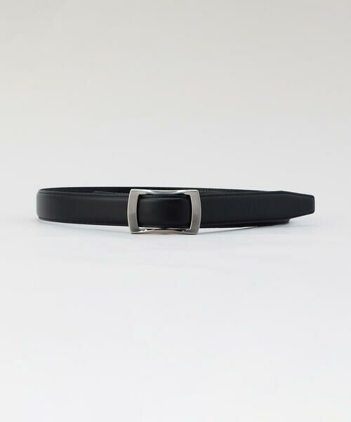 COMME CA MEN / コムサ・メン ベルト・サスペンダー | フリコバックル ベルト（ブラック）