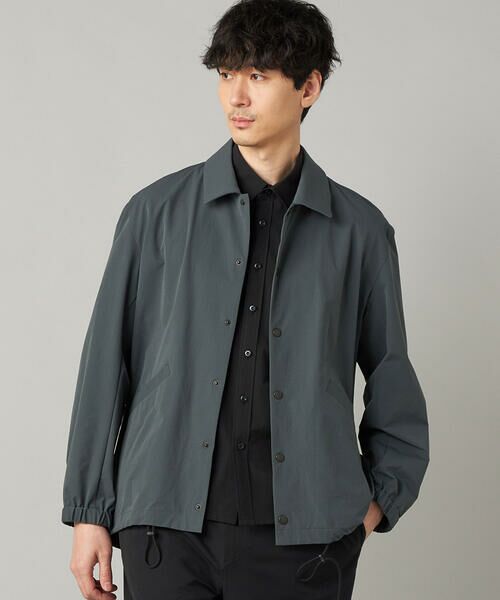 COMME CA MEN / コムサ・メン ブルゾン | 【COMME CA MEN BLACK】〔TEXBRID〕ライトコーチジャケット | 詳細4