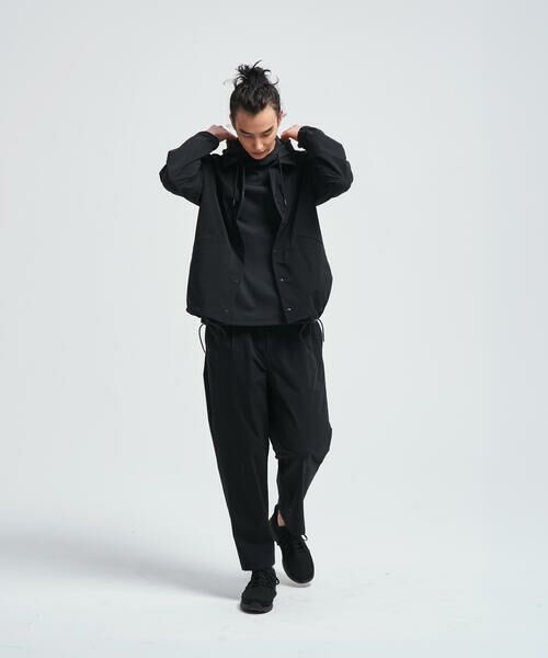 COMME CA MEN / コムサ・メン ブルゾン | 【COMME CA MEN BLACK】〔TEXBRID〕ライトコーチジャケット | 詳細7