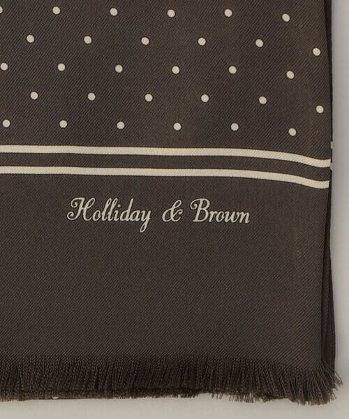 COMME CA MEN / コムサ・メン マフラー・ショール・スヌード・ストール | Holliday＆Brown ストール | 詳細4