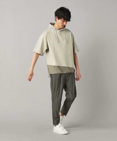 COMME CA MEN / コムサ・メン その他パンツ | メリル 撥水タックパンツ | 詳細2