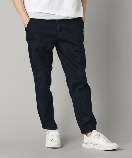 COMME CA MEN / コムサ・メン デニムパンツ | ストレッチ デニムパンツ（インディゴ）
