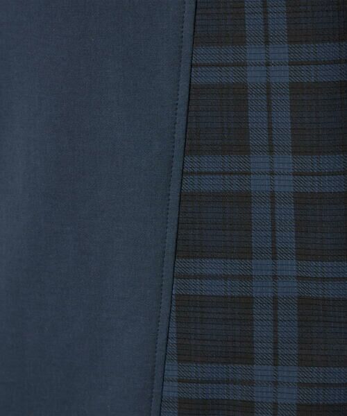 COMME CA MEN / コムサ・メン パーカー | チェック柄切り替え フーディー | 詳細18