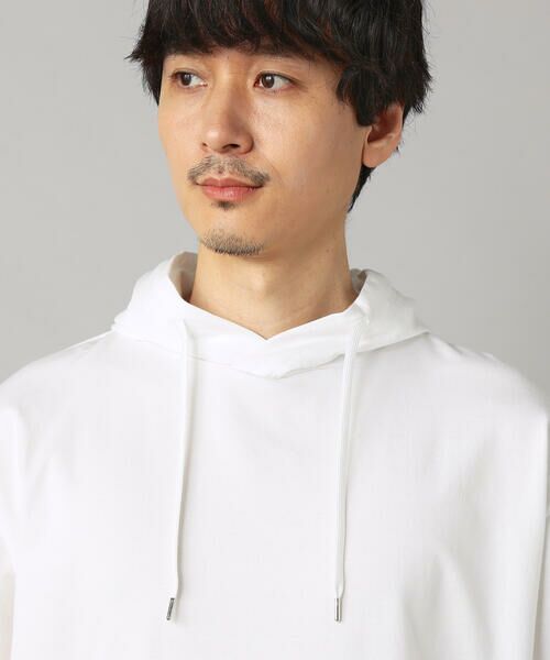 COMME CA MEN / コムサ・メン パーカー | 裾メッシュ切替 フーディー | 詳細10