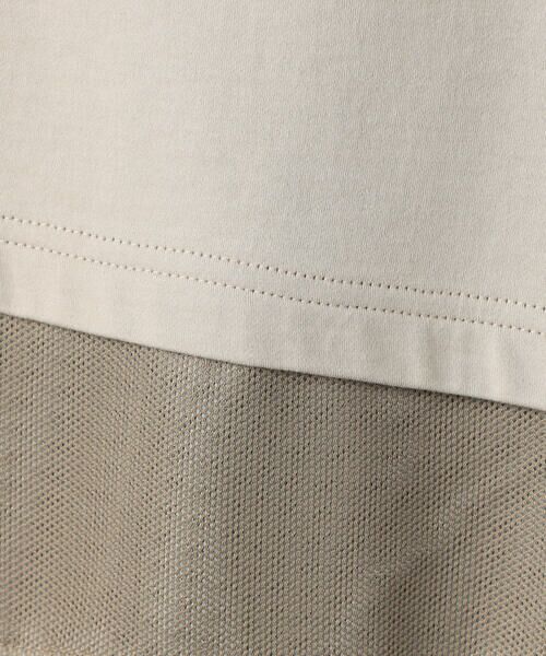 COMME CA MEN / コムサ・メン パーカー | 裾メッシュ切替 フーディー | 詳細18