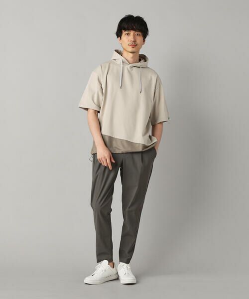 COMME CA MEN / コムサ・メン パーカー | 裾メッシュ切替 フーディー | 詳細16