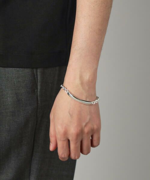 COMME CA MEN / コムサ・メン ブレスレット・バングル | オニキス ブレスレット | 詳細6