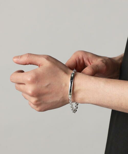 COMME CA MEN / コムサ・メン ブレスレット・バングル | オニキス ブレスレット | 詳細7