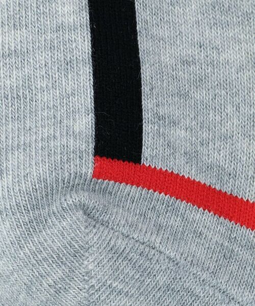 COMME CA MEN / コムサ・メン ソックス | ライン柄 クルーソックス | 詳細2