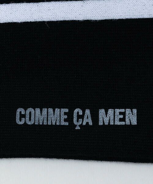 COMME CA MEN / コムサ・メン ソックス | ライン柄 クルーソックス | 詳細6