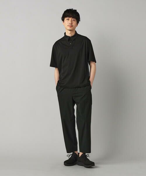 COMME CA MEN / コムサ・メン ポロシャツ | 【COMME CA MEN BLACK】ドライテック 半袖Tシャツ | 詳細1