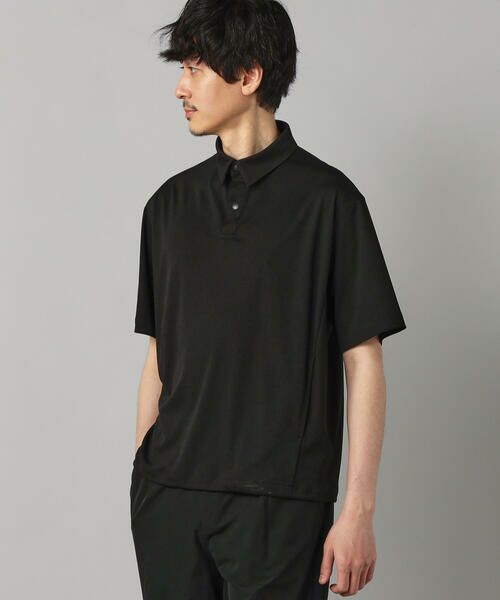 COMME CA MEN / コムサ・メン ポロシャツ | 【COMME CA MEN BLACK】ドライテック 半袖Tシャツ | 詳細4