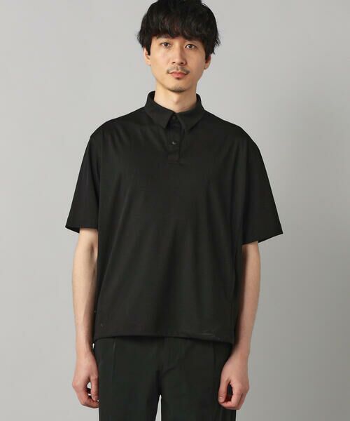 COMME CA MEN / コムサ・メン ポロシャツ | 【COMME CA MEN BLACK】ドライテック 半袖Tシャツ | 詳細7