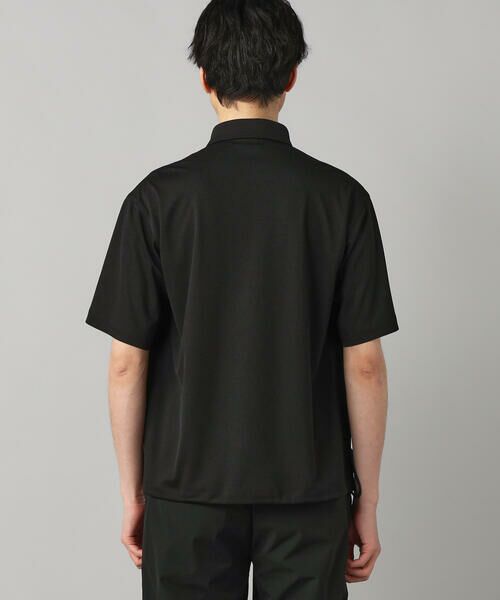 COMME CA MEN / コムサ・メン ポロシャツ | 【COMME CA MEN BLACK】ドライテック 半袖Tシャツ | 詳細9